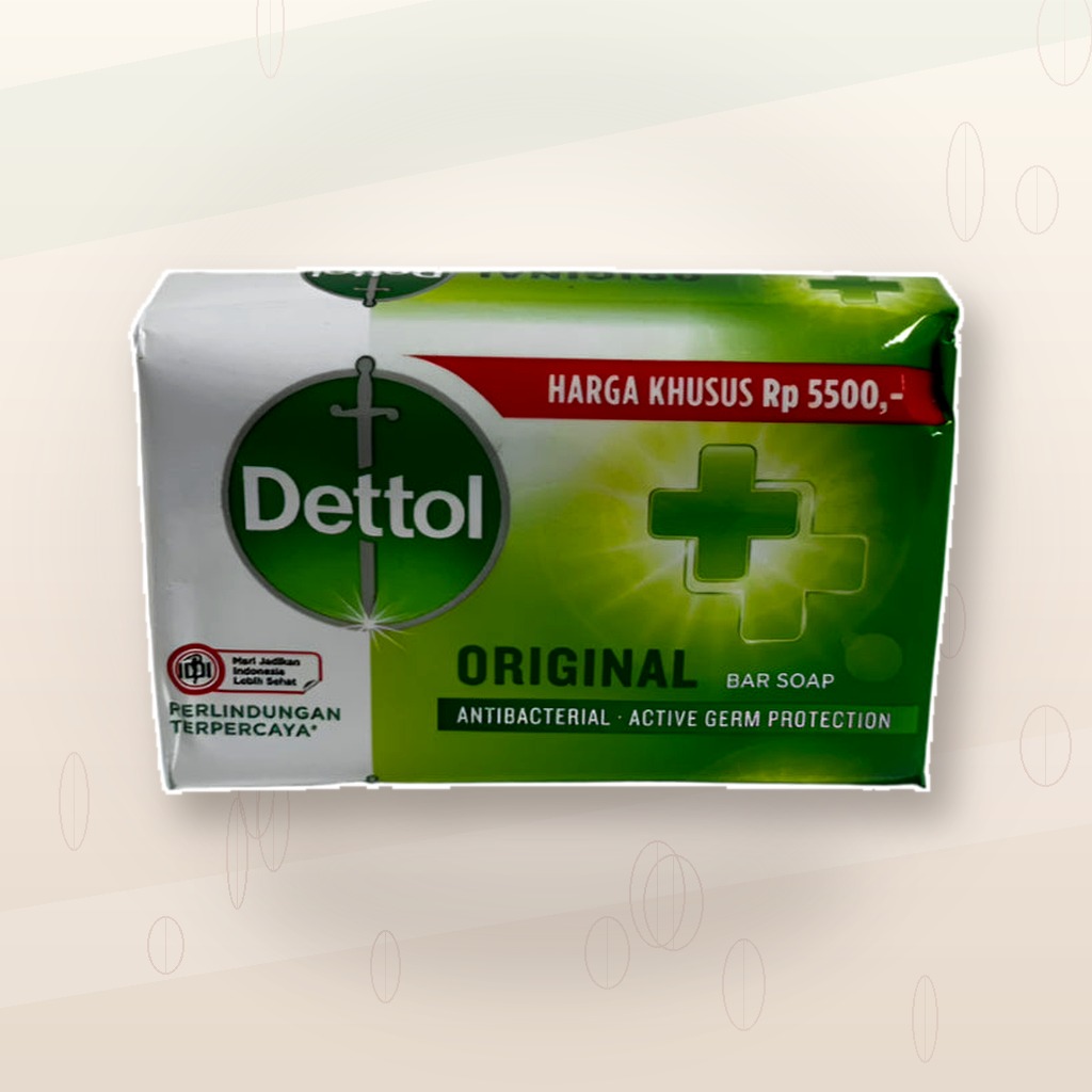 Dettol Original Antibacterial Bar Soap – Trusted Protection Against Germs