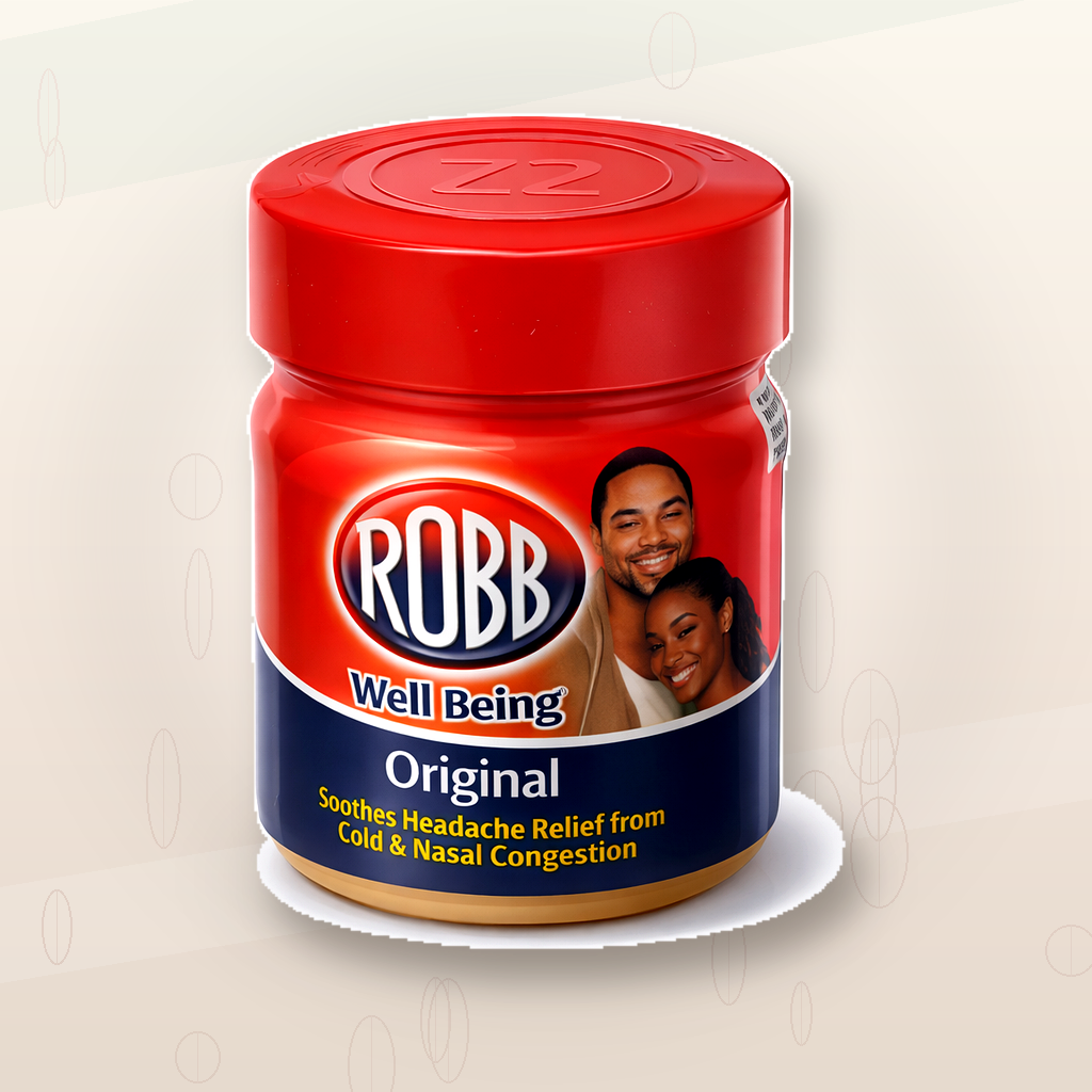 Robb Well Being Original Vapor Rub Ointment for Cold, Cough & Congestion Relief – Soothing Headache Relief, Nasal & Chest Decongestant Balm – Fast Acting Mentholated Vapor Therapy for Adults & Family Use