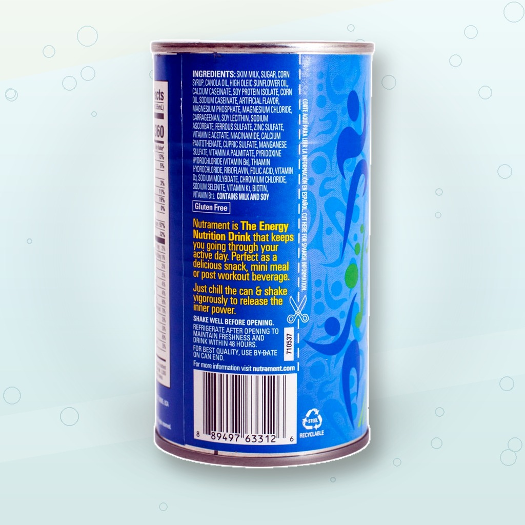 Nutrament Energy Drink - Vanilla