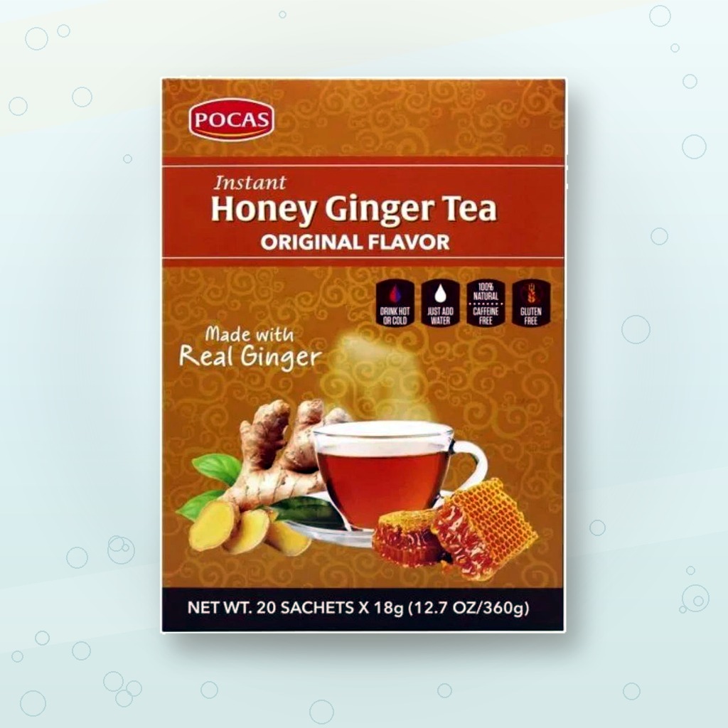 Pocas Instant Honey Ginger Tea Original Flavor