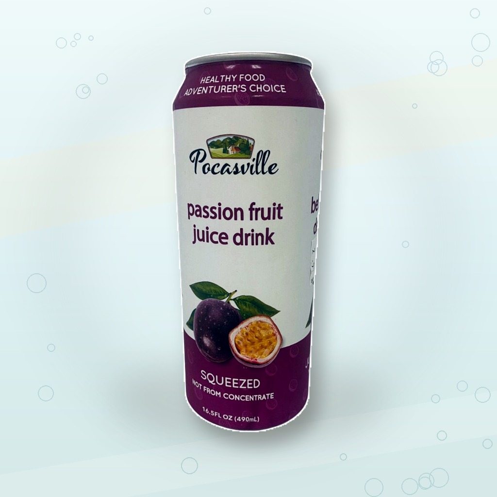 Pocasville Passion Fruit Juice 16.5oz