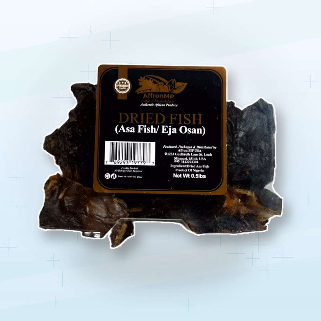 Asa Fish Leja Osan – Authentic Smoked Dried Asa Fish | Premium African Stockfish Alternative | Strong Aroma Whole Asa Fish for Nigerian, Ghanaian & West African Cooking