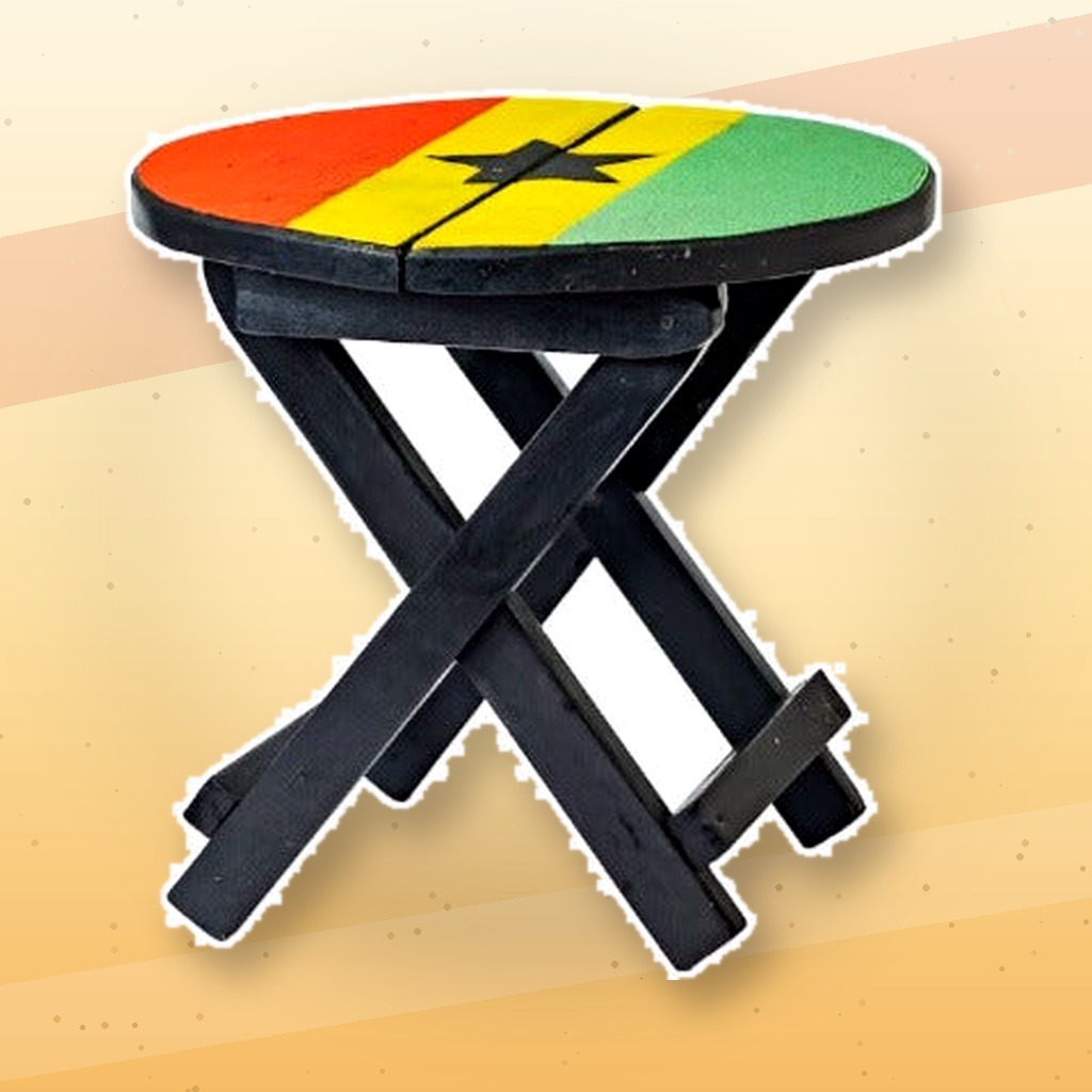 African Folding Table