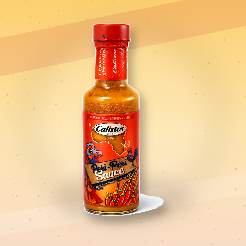 Calisto’s Peri-Peri Sauce – Authentic African Bird’s Eye Chili Hot Sauce, Spicy Marinade & Cooking Sauce for Chicken, Wings, Grilling, BBQ & Dipping – Gluten Free, No Artificial Colourants – Gourmet Peri Peri Pepper Sauce