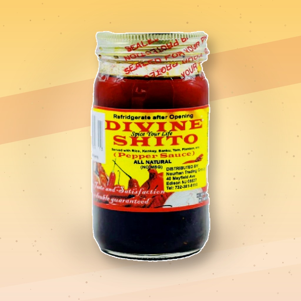 Divine Shito 8oz – Authentic Ghanaian Hot Pepper Sauce