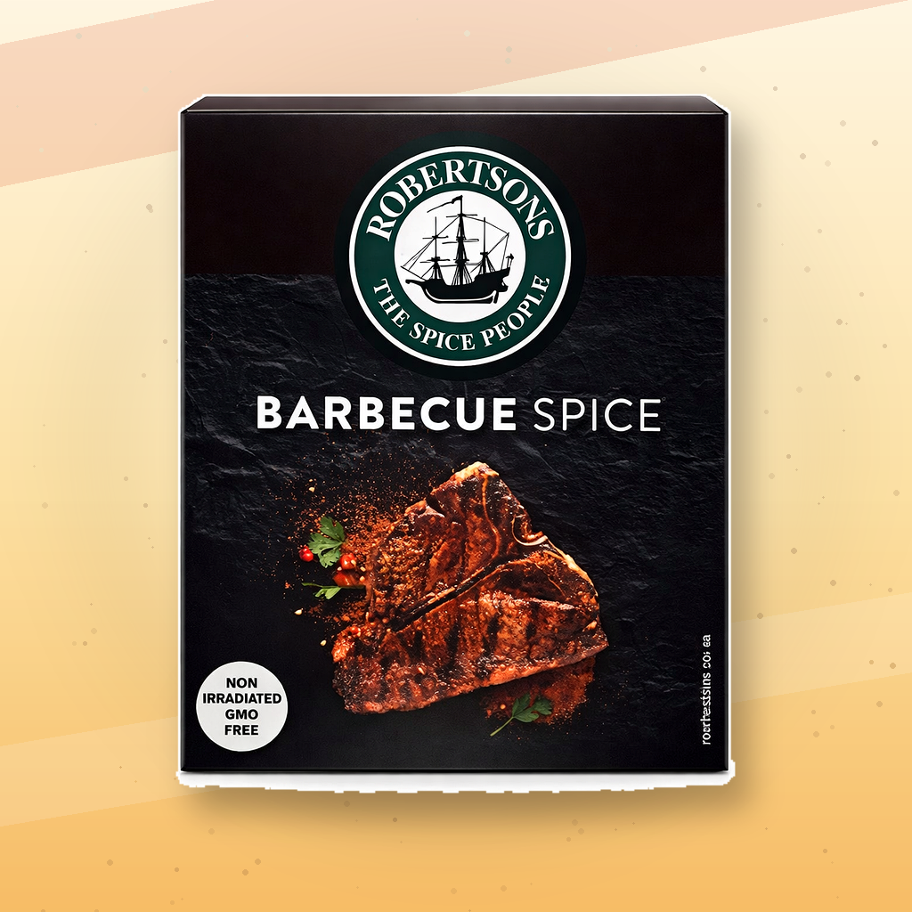 Robertson’s Barbecue Spice Seasoning – Premium BBQ Rub for Beef, Chicken, Pork & Lamb – Authentic South African Barbeque Spice Blend – Non-Irradiated, GMO Free, Grill & Braai Seasoning