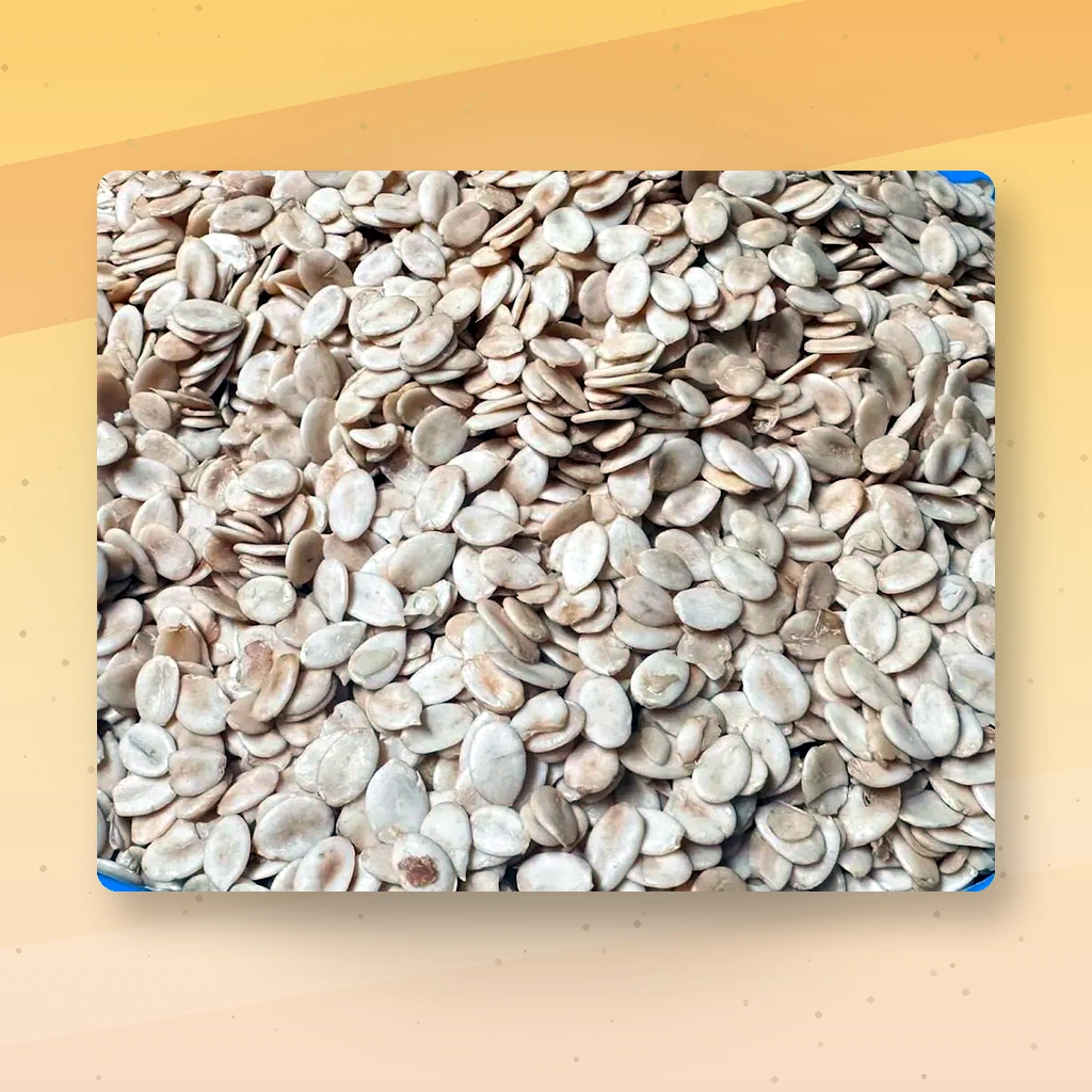 Whole Egusi Seeds African Melon For Soup Nigerian Traditional Ingredient Natural Protein Rich Ground Melon Seed For Egusi Stew African Cooking Ethnic Grocery