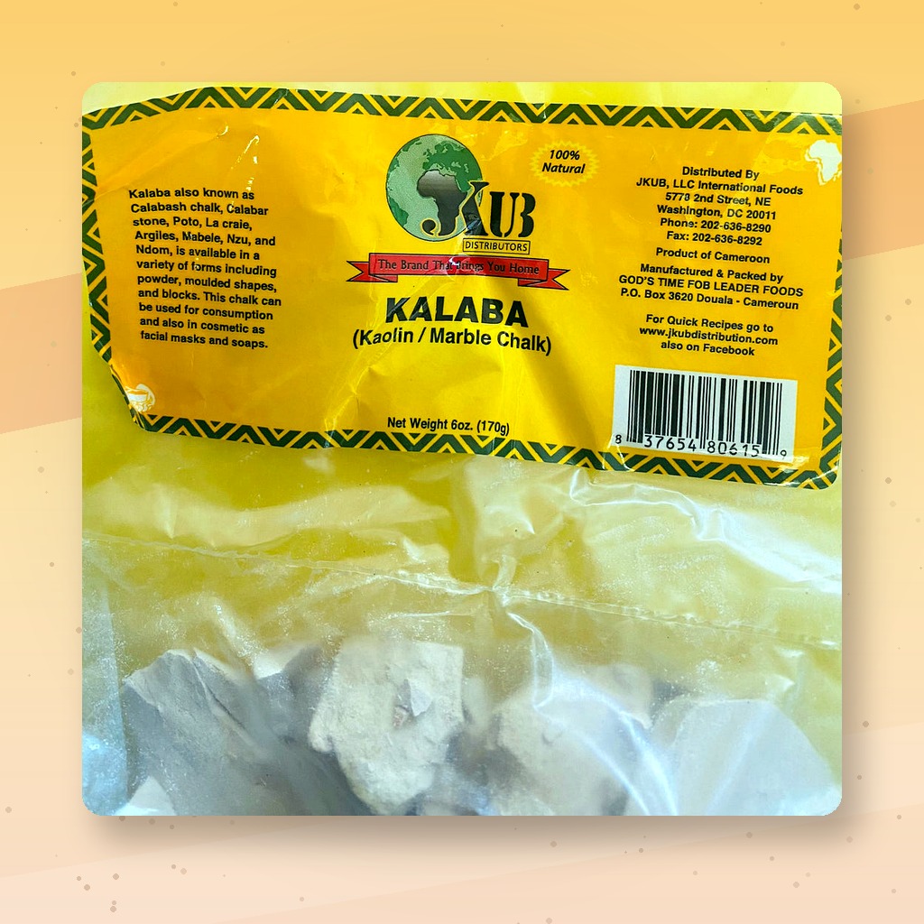 JKUB Kalaba| Kaolin/ Marble Chalk 6oz-3PC