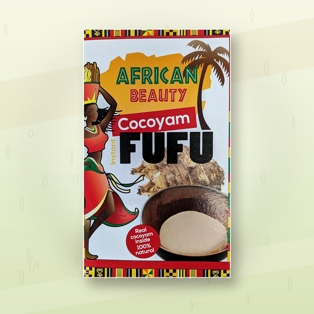 Organic Cocoyam Flour 24oz – Gluten-Free Fufu Mix