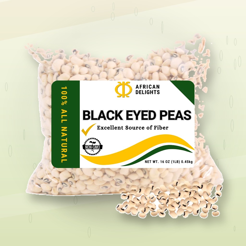 African Black Eyed Peas 1 lb – Authentic Premium Cooking Beans