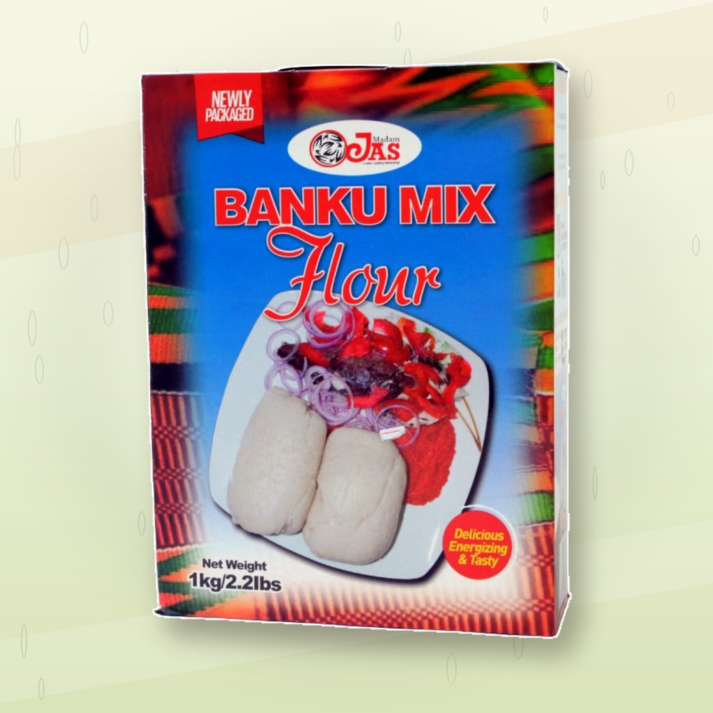 Jas Banku Mix Flour - 1Kg