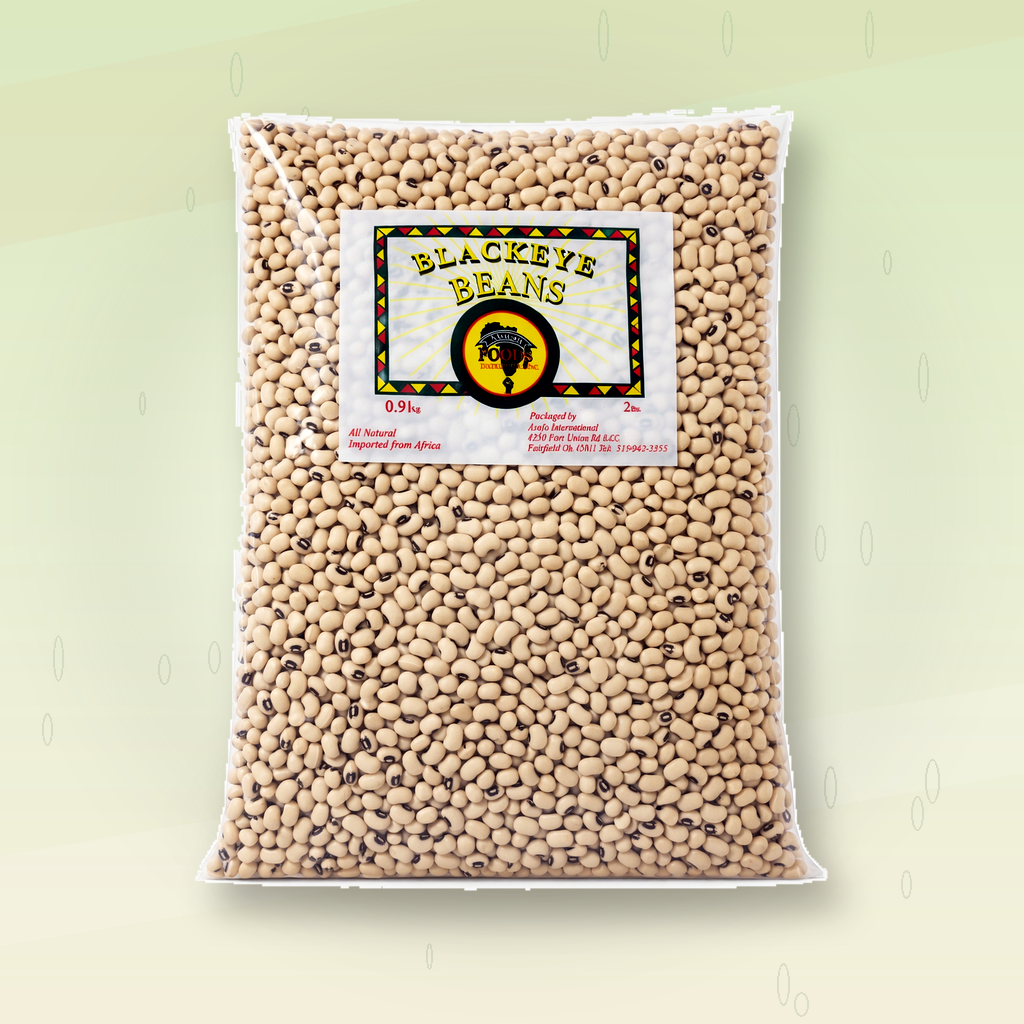 African Black Eyed Beans 2 lb (0.9 kg) – Premium Dried Black Eyed Peas (Cowpeas) – All Natural, Non-GMO, High Protein, High Fiber, Gluten Free, Vegan Plant-Based Protein – African Imported Legumes Bulk