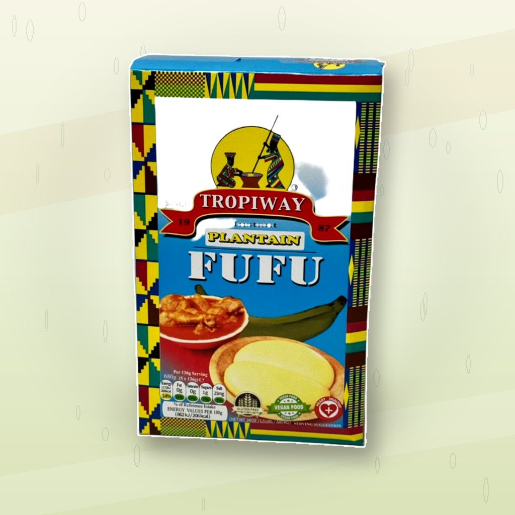 Tropiway Instant Plantain Fufu - 24oz