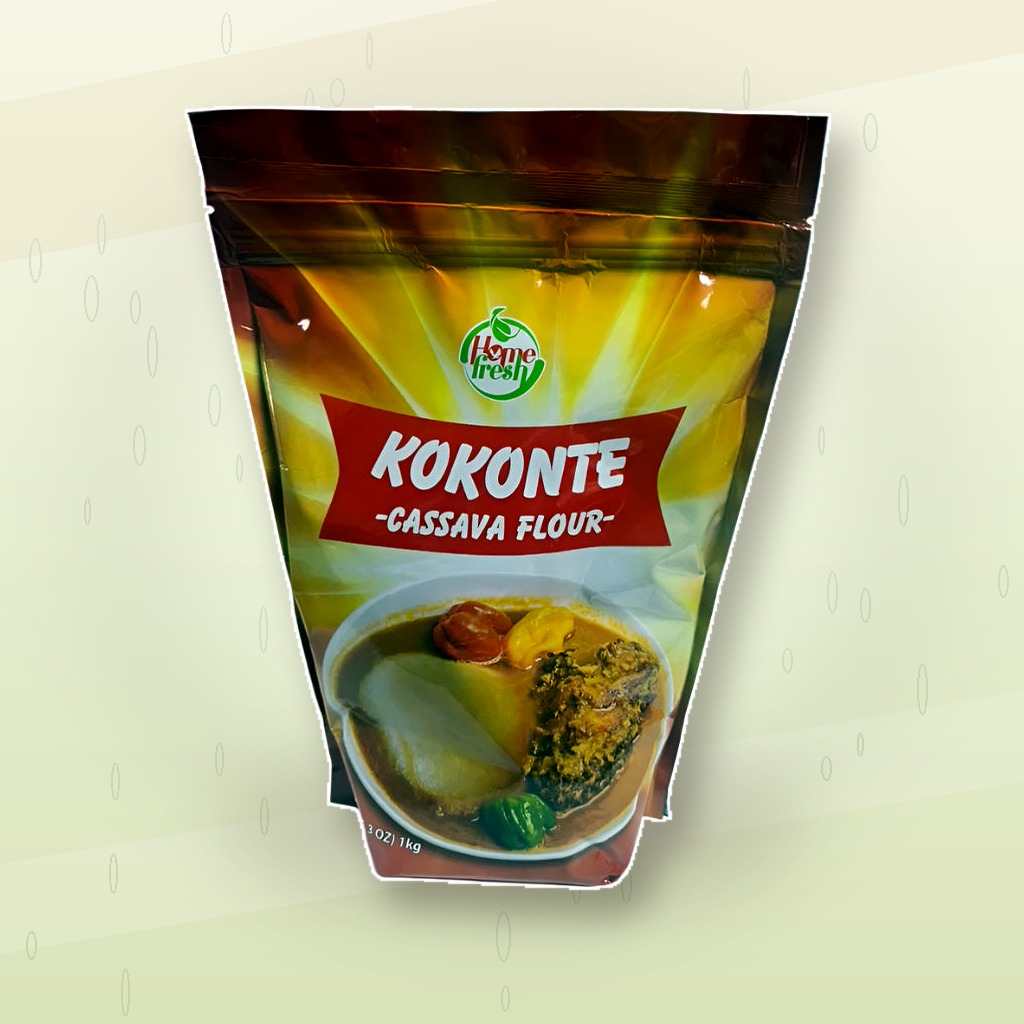 Home Fresh Kokonte Cassava Flour – Premium African Staple for Traditional Dishes