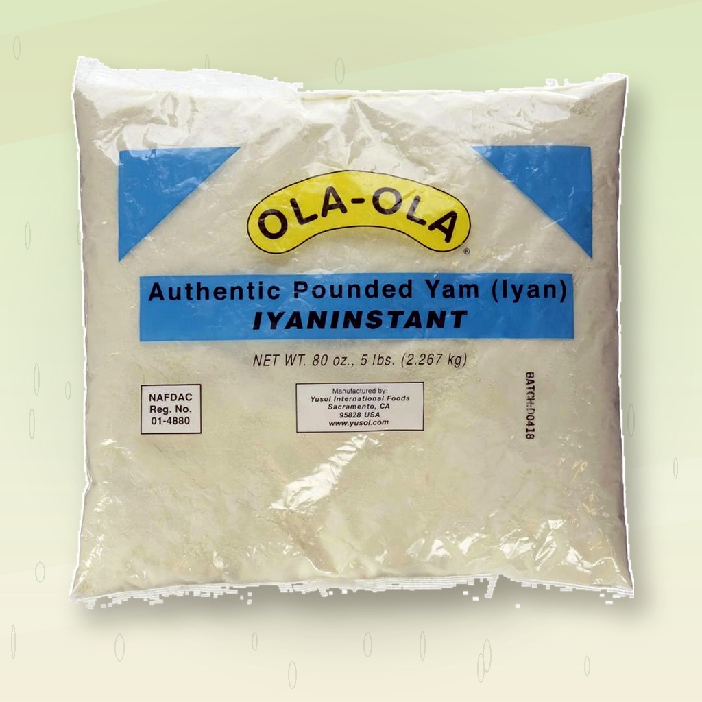 Ola Ola Authentic Pounded Yam Flour 5LB